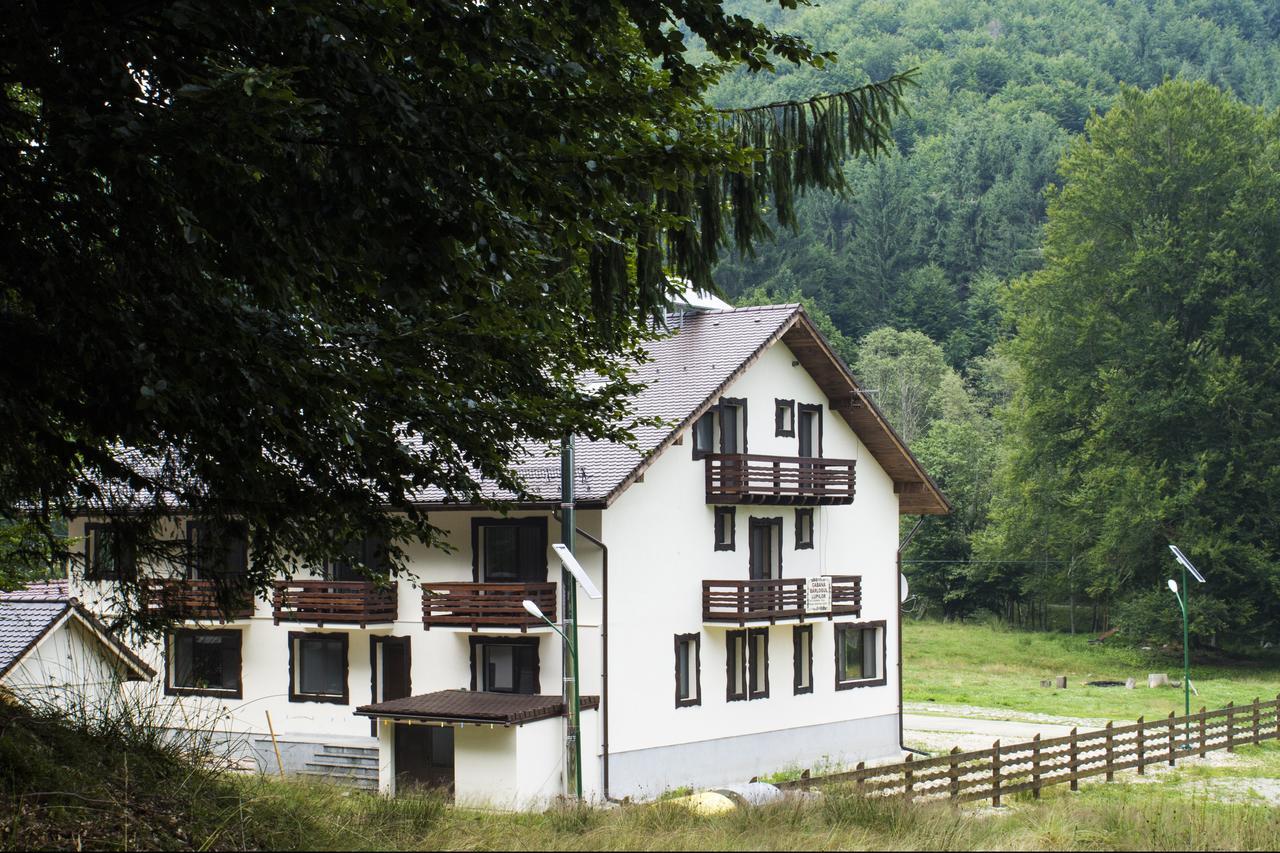 Cabana Barlogul Lupilor Villa Berevoesti Esterno foto