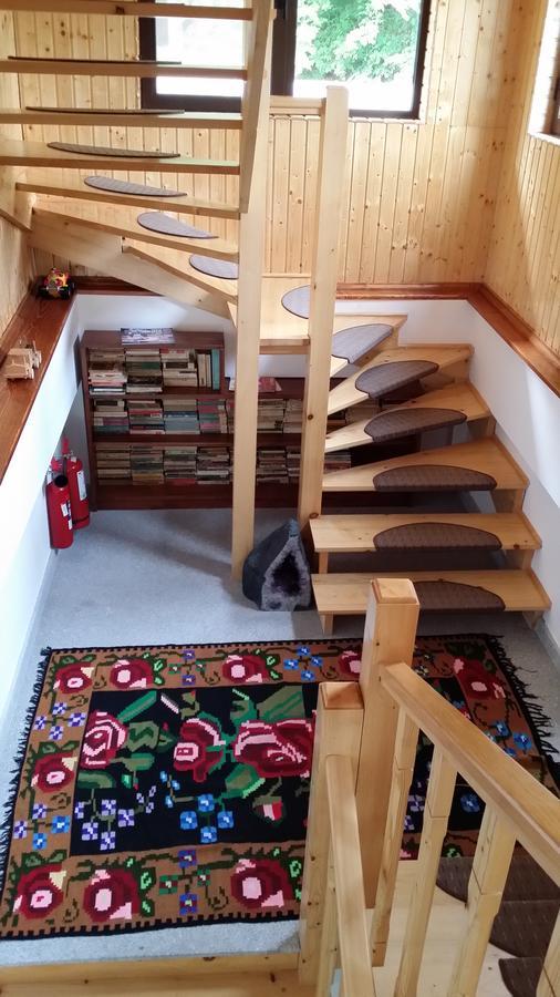 Cabana Barlogul Lupilor Villa Berevoesti Esterno foto